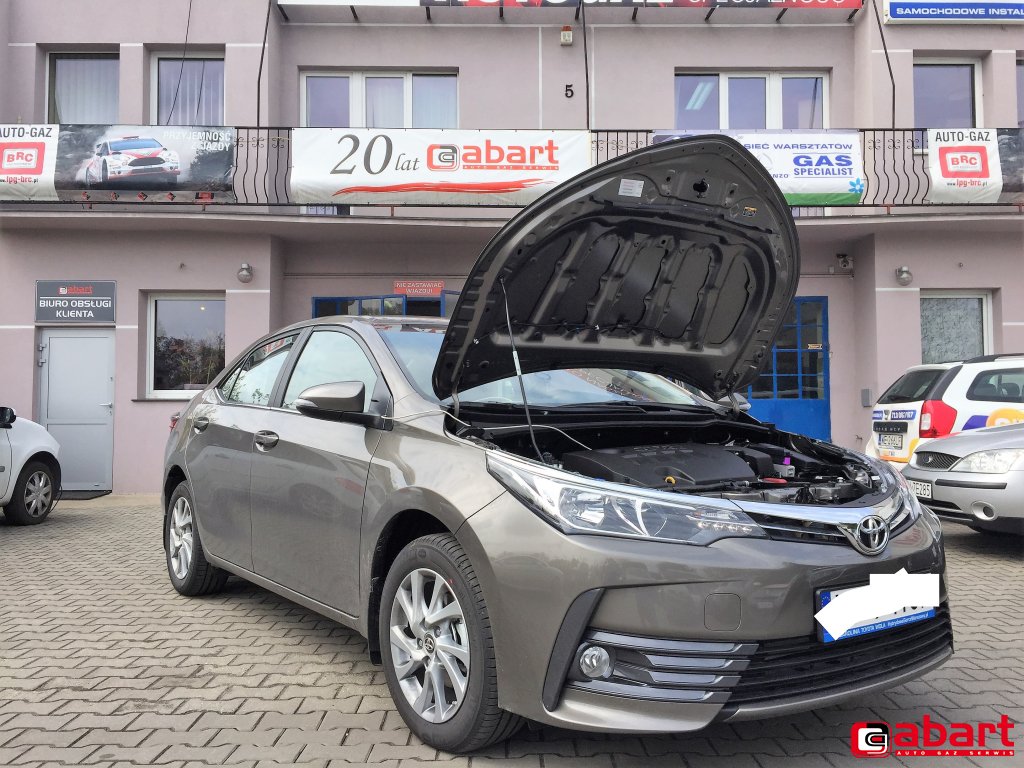 TOYOTA Corolla E170 1.6 Valvematic Instalacja gazowa Vialle Liquid Si